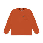 Camiseta Manga Longa Bolsinho Onda Marinha - Masculina